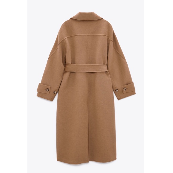 WOOL BLEND OVERSIZED COAT - Picture 14 of 16